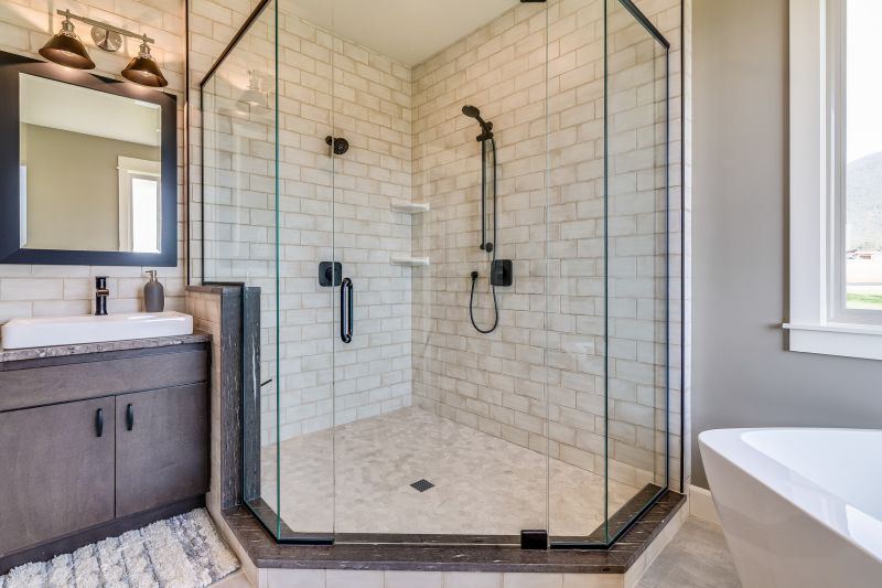 Bathroom with Custom Tiles
